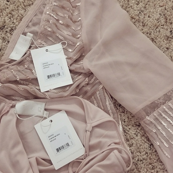 🍒NWT🍒 TJD MINI BLUSH DRESS - Picture 13 of 13